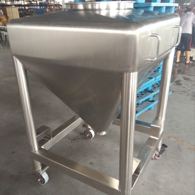 不銹鋼料倉(圖3) 移動不銹鋼料倉
